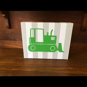 Small canvas wall hanging for boys room